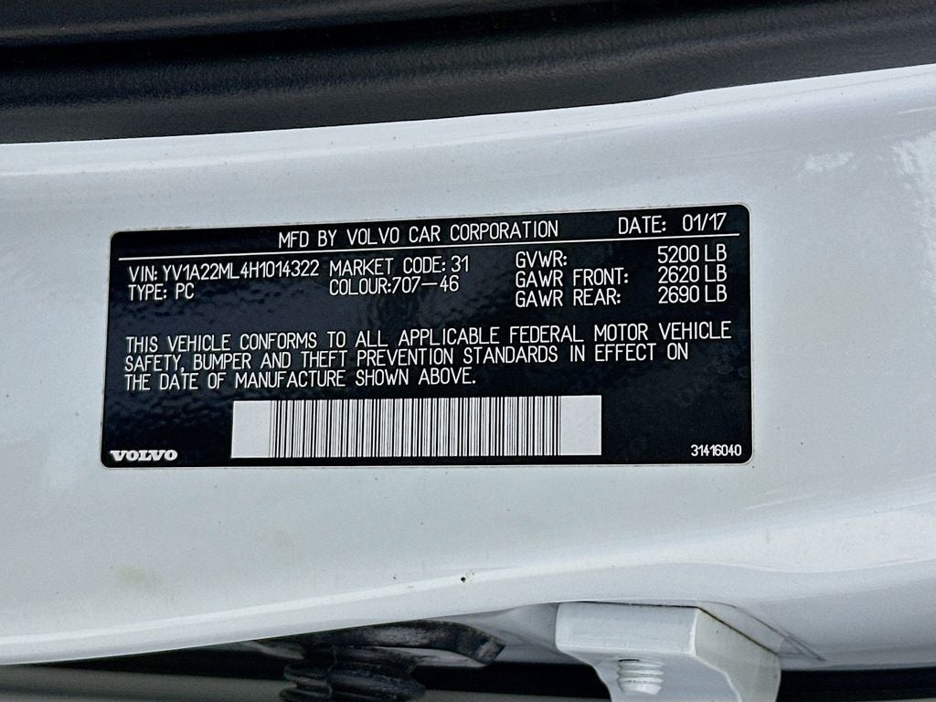 2017 Volvo S90 T6 Inscription