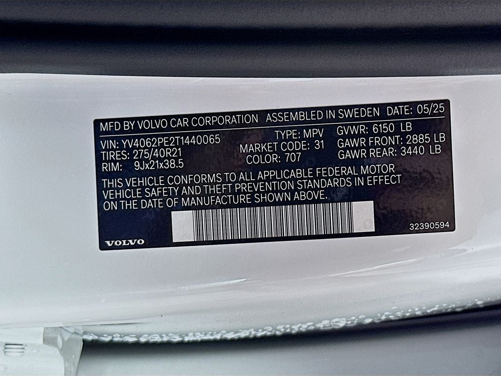 2026 Volvo XC90 B6 Plus 7-Seater