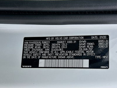 2020 Volvo XC90 T5 Momentum