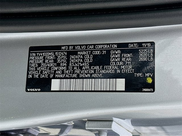 2020 Volvo XC60 R-Design