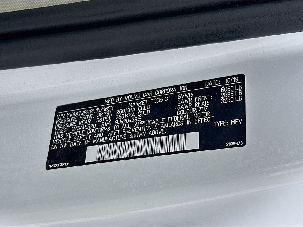 2020 Volvo XC90 T6 Momentum