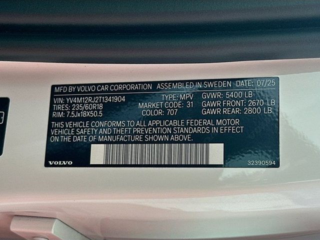 2026 Volvo XC60 Core