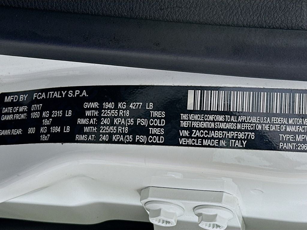 2017 Jeep Renegade Latitude