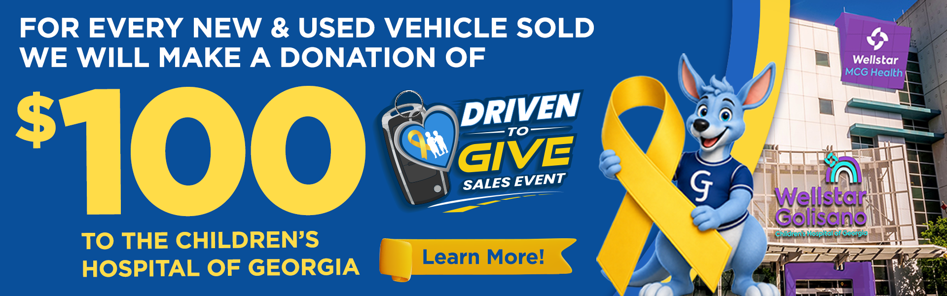 DRIVEN TO GIVE