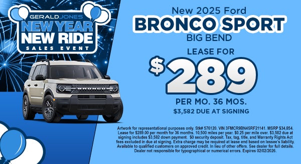 New 2026 Ford Bronco Sport