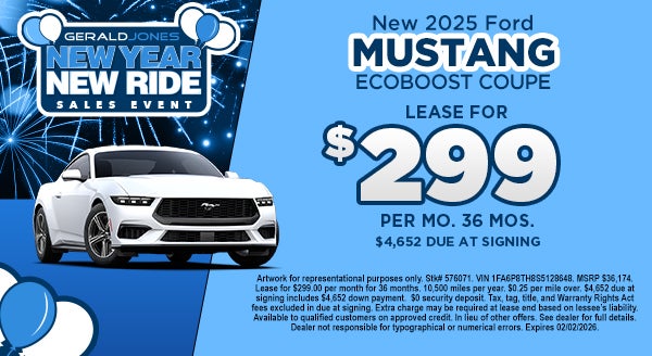 New 2025 Ford Mustang