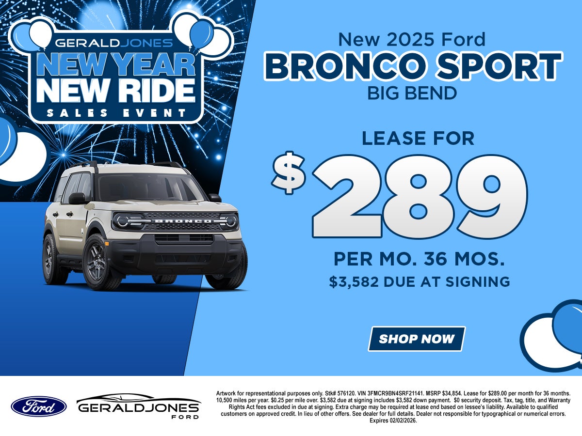 New 2025 Ford Bronco Sport