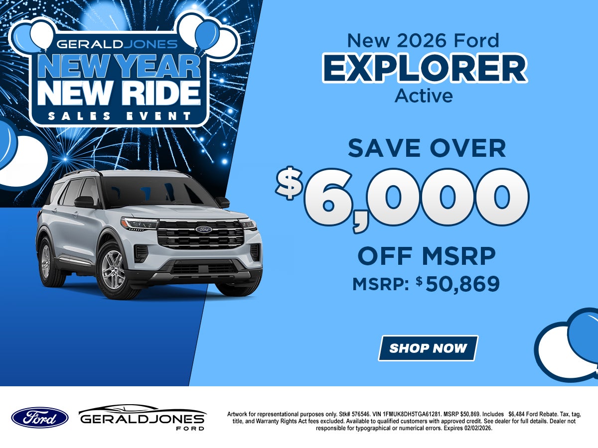 New 2026 Ford Explorer