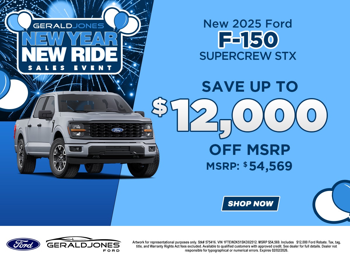 New 2025 Ford F-150