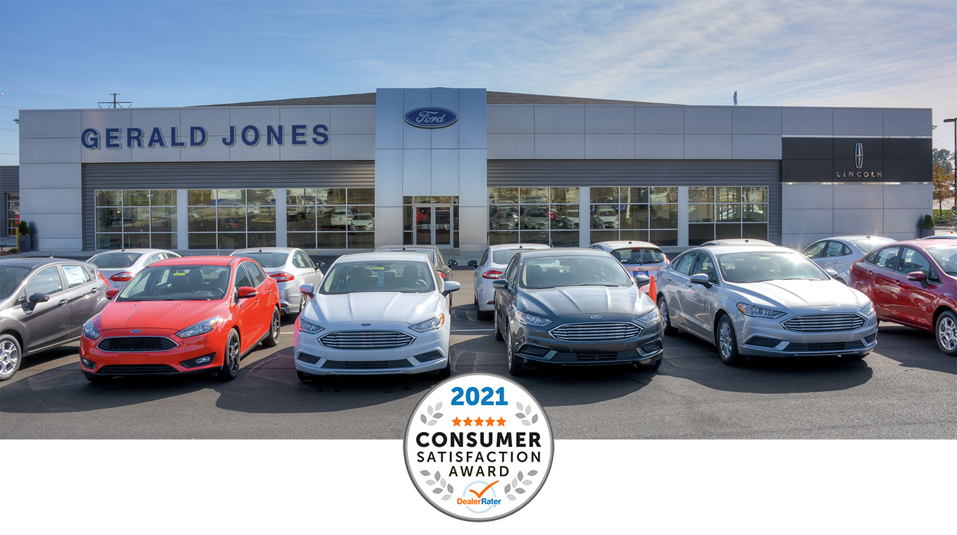 Gerald Jones Ford | Dealer Rater Customer Satisfaction Award | Wrightsboro Rd. Augusta, GA